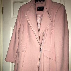 Guess Women’s Large Pink Coat Brand New